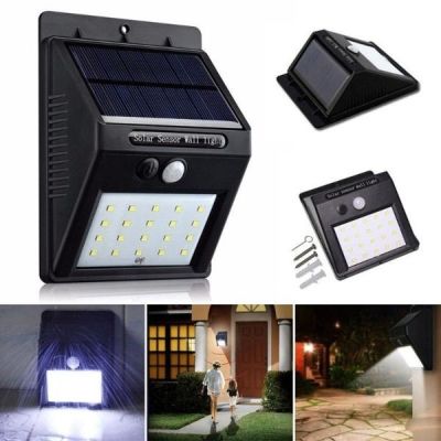 Luz solar con sensor de movimiento LED 802 Luz solar con sensor de movimiento LED 802