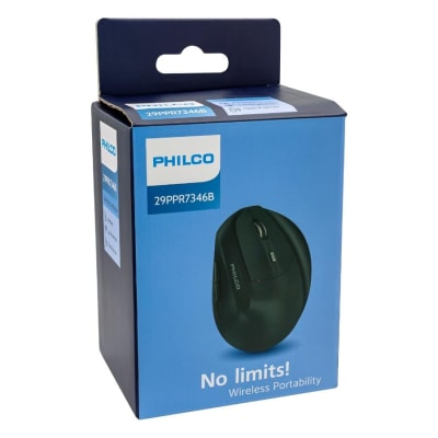 Mouse Inalambrico Vertical Philco