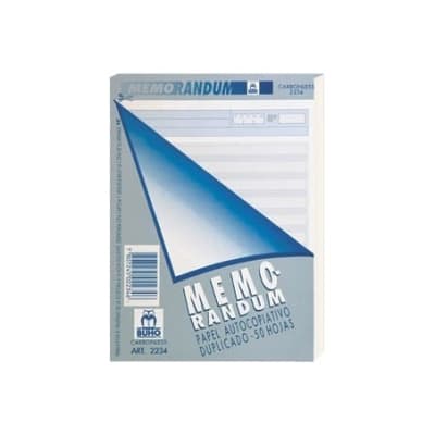 Papel Autocopiativo Duplicado - 50 Hojas Buho1