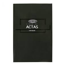Libro de Actas Artel 100 Hojas