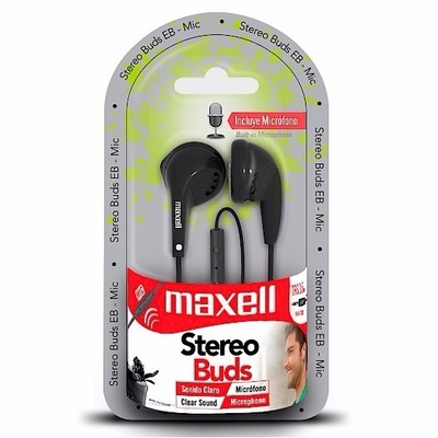 AUDIFONOS MANOS LIBRES MAXELL EB-Mic AUDIFONOS MANOS LIBRES MAXELL EB-Mic