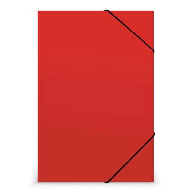 Carpeta con elastico roja  Lavoro