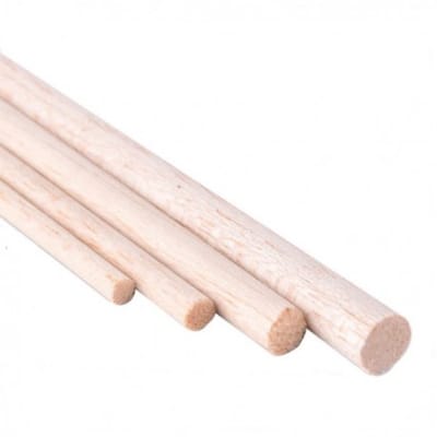 Palos de Maqueta Redondo