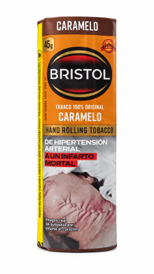 Tabaco Bristol 45 gr. CARAMELO