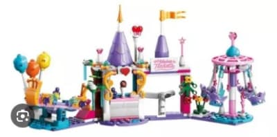 Set Armable Parque Diversiones 258 pzs