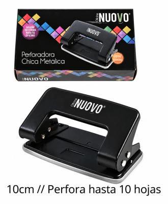 Perforadora metalica 10 hojas Nuovo1