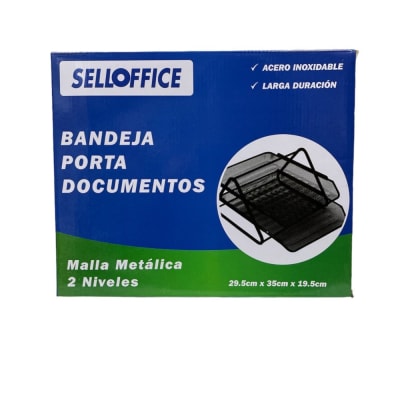 Bandeja Porta Documentos 2 Niveles