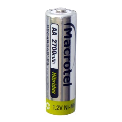 Pila recargable AA Macrotel 2700mah Pila recargable AA Macrotel 2700mah