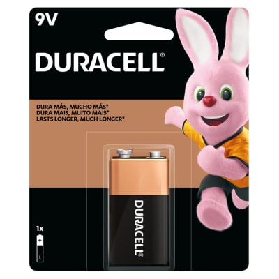 Bateria Alcalina Duracell 9V Bateria Alcalina Duracell 9V