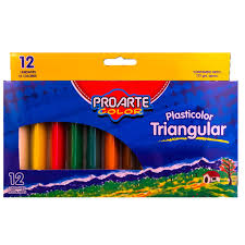 Plasticina Proarte Triangular 12 colores Plasticina Proarte Triangular 12 colores