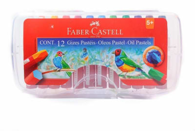 Lapices Oleo colores pasteles 12 unidades Faber-castell