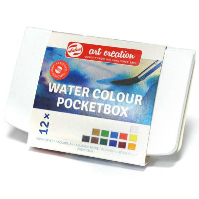Art creation acuarela pocket box 12 colores Talens Art creation acuarela pocket box 12 colores Talens