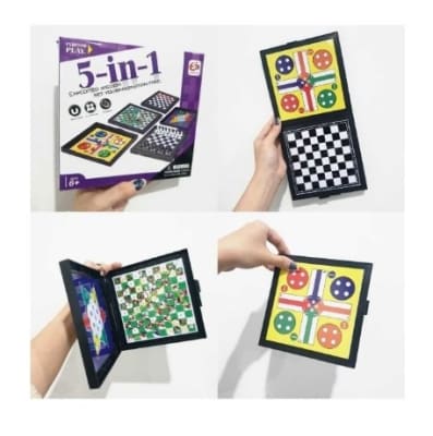 Juego Magnetico 5 en 12