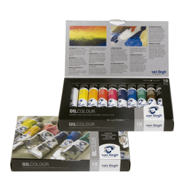 Set oleo Van Gogh 6 tubos 20 ml Talens1