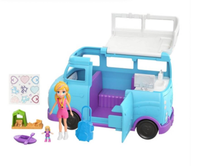 Polly Pocket Furgoneta de Campamento Polly Pocket Furgoneta de Campamento