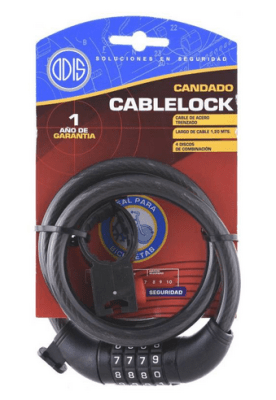 Candado Odis Cablelock 1.20 MTS Candado Odis Cablelock 1.20 MTS