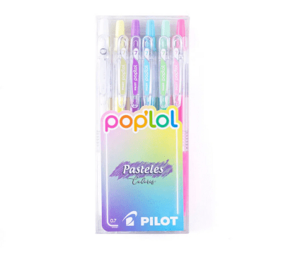 Set Lápices Gel pop'lol Pilot x 62