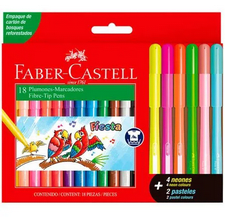 Faber - Castell Marcador Fiesta 18 Plumones Faber - Castell Marcador Fiesta 18 Plumones
