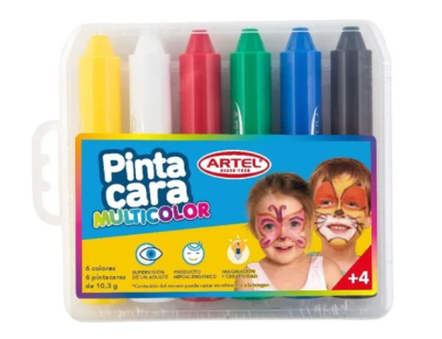 Pinta Caras Multicolor Artel
