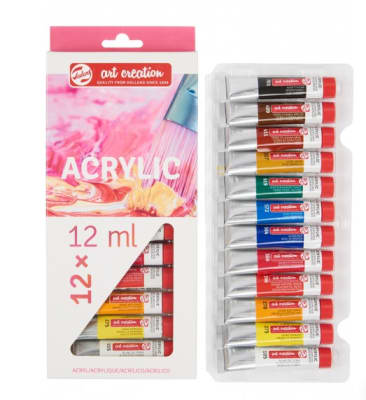 Pintura acrílica Art Creation Talens 12x12ml Pintura acrílica Art Creation Talens 12x12ml