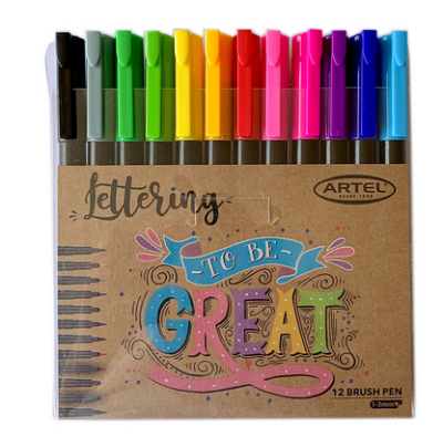Set lapices Lettering x12 Artel Set lapices Lettering x12 Artel