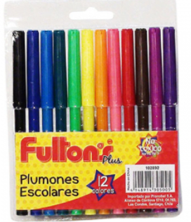 Lapices Scripto Fultons x12