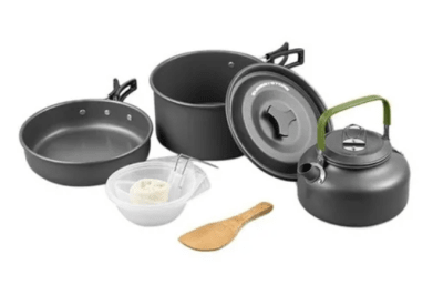 Set Camping Ollas y Tetera Campsor Set Camping Ollas y Tetera Campsor