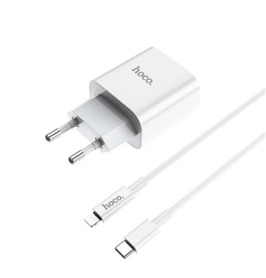 Cargador Iphone Hoco tipo C Completo C76A Plus Cargador Iphone Hoco tipo C Completo C76A Plus
