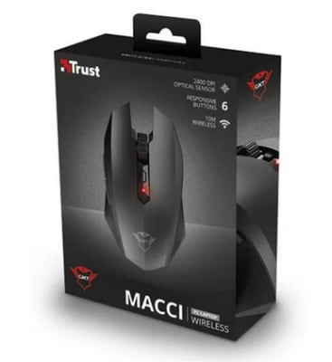 Mouse Gamer Inalambrico MACCI Trust Mouse Gamer Inalambrico MACCI Trust