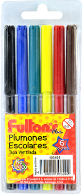 Lapices Scripto Fultons x6