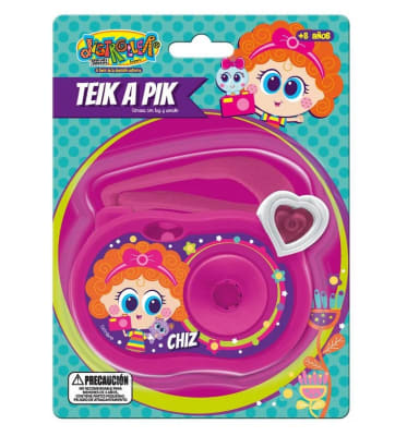 Camara Luz Sonido Teik a Pink Camara Luz Sonido Teik a Pink