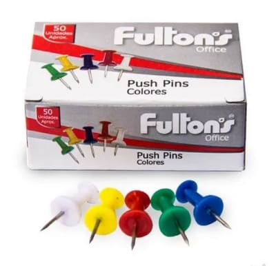 Toperoles Push Pins Fultons
