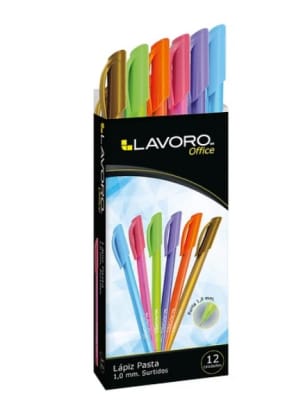 Lapices Pasta Lavoro Colores