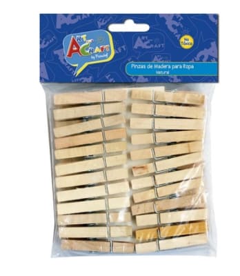 Pinza Madera Ropa
