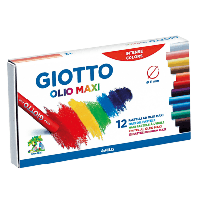 Lapices Pastel Olio Maxi Giotto x 12