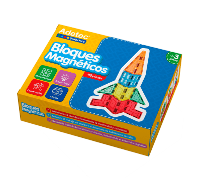 Bloques Magnéticos 40 Unidades Adetec1