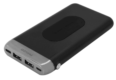 Bateria Portatil Philco Inalambrica 10000mAh Bateria Portatil Philco Inalambrica 10000mAh