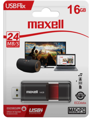 PENDRIVE 16 GB MAXELL PENDRIVE 16 GB MAXELL