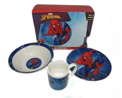 Set Desayuno Tazón+Plato+Bowl Set Desayuno Tazón+Plato+Bowl