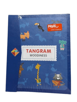 Tangram imantado + libro Woodiness1