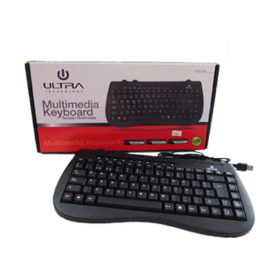 Teclado Multimedia Ultra USB UT-K115U