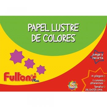 Sobre Papel lustre Colores Fultons