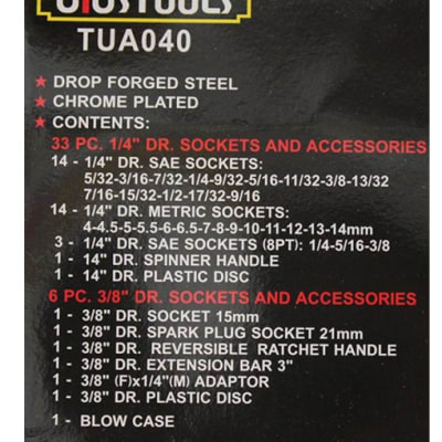 Juego Dados 40 Pcs Uyustools Juego Dados 40 Pcs Uyustools