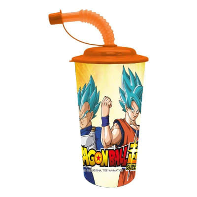 Vaso con bombilla dragon Ball Z1