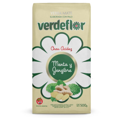 Yerba Mate Verdeflor Menta y Jengibre