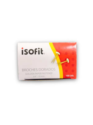 Broche Metálico Mariposa Isofit