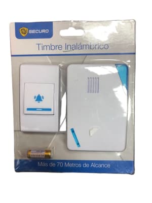 Timbre inalambrico a pila seguro Timbre inalambrico a pila seguro