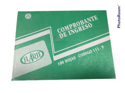 Comprobante de ingreso El Arte