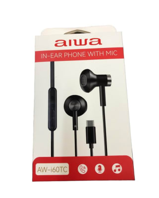 Audifonos Aiwa Tipo C con micrófono AW-i60TC1