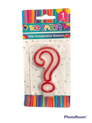 Vela cumpleaños N°?